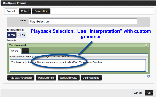 playback